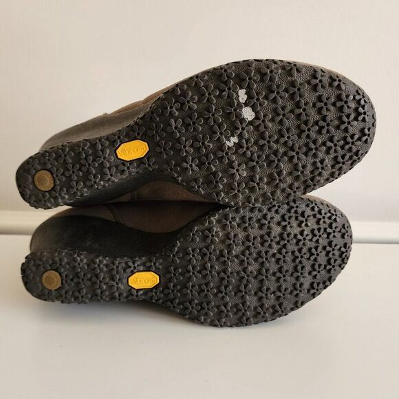 Merrell Lily Gray Vibram Slouchy Ankle Boot | Size 8.5 | Wedge Heel J46132 - Picture 5 of 7